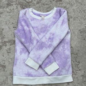 Girls faux fur sweater